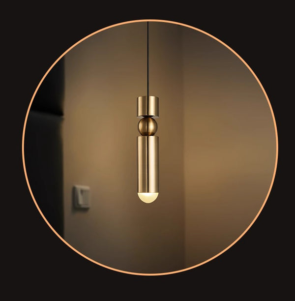 Nordischer Kronleuchter mit schlichter Persönlichkeit