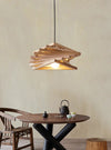 Modern personality solid wood chandelier