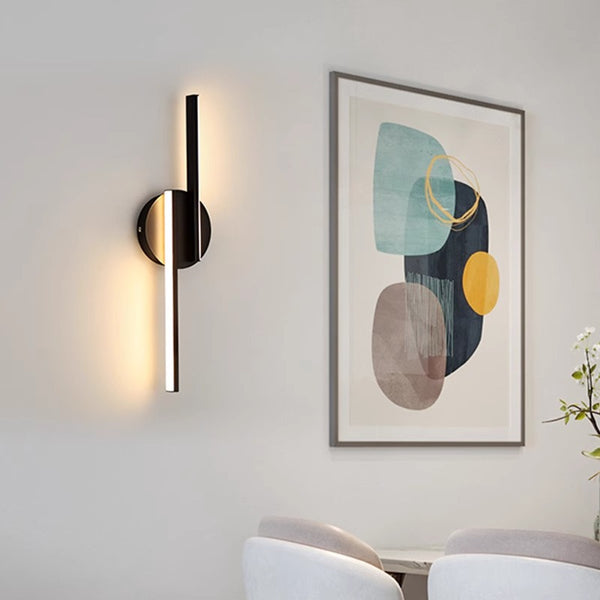 Applique de chevet longue et minimaliste