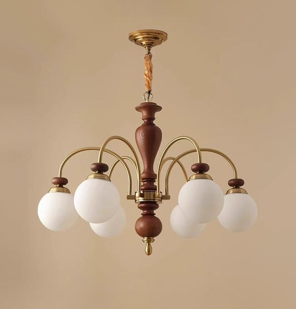 Medieval style creative magic beans chandelier