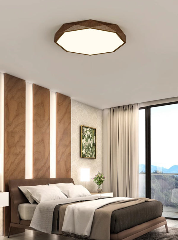Simple geometric ceiling lamp