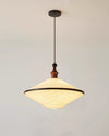 Lustre de restaurant en tissu rétro français