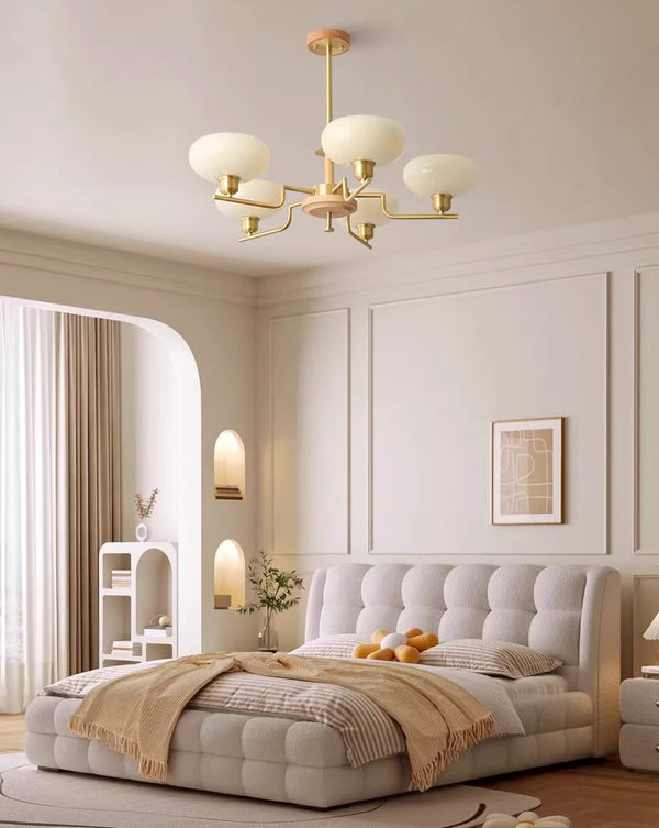 Wohnzimmer-Kronleuchter im mittelalterlichen Stil aus Kupfer