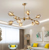 Creative and personalized magic bean molecular chandelier