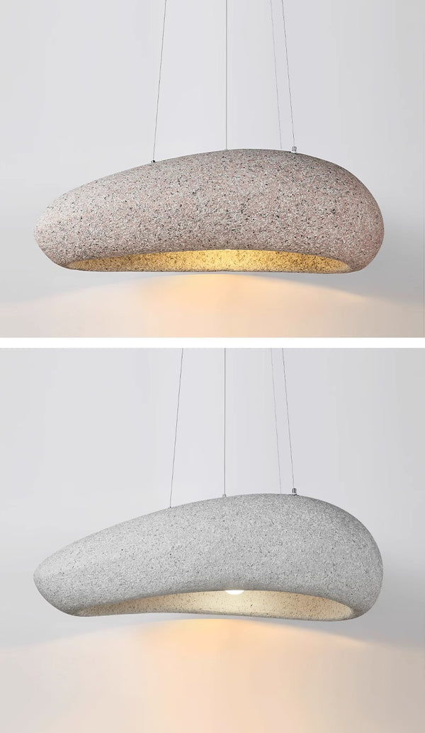 Kreativer Kronleuchter im Wabi-Sabi-Stil