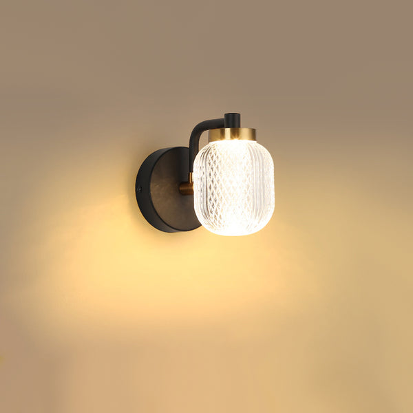 Leichte Luxus-Schlafzimmer-Nachtwandlampe