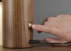 Lampe de table de chambre à coucher en bois massif