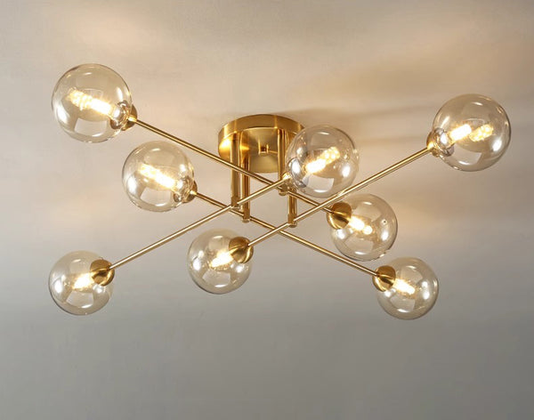 Nordic simple magic beans chandelier