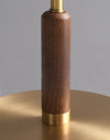 Vintage Brass LED Table Lamp