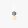 Wabi-sabi style terrazzo bedroom bedside small Pendant light