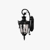 Retro outdoor waterproof villa door balcony corridor wall lamp