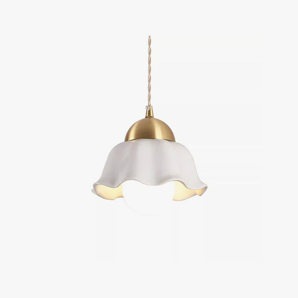 Cream Style Ceramic Bedroom Dining Room Pendant light