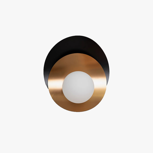 Medieval style glass ball bedroom bedside corridor wall lamp