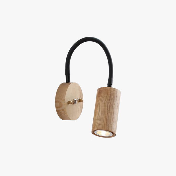 Lampe de chevet murale rotative rétro