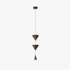 Minimalist conical bedroom bedside background wall chandelier