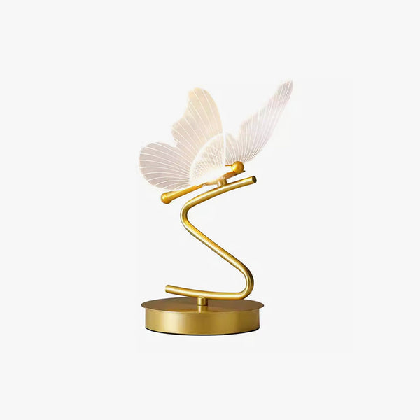 Creative butterfly bedroom bedside study table lamp