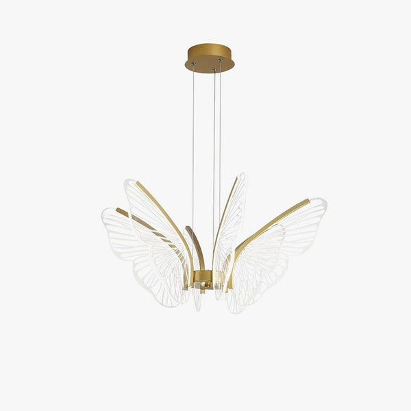 Creative personality butterfly led restaurant bar chandelier