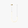 Cream style all-copper magic bean chandelier