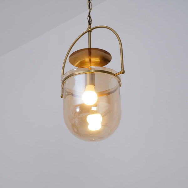 Lustre en verre simple et créatif