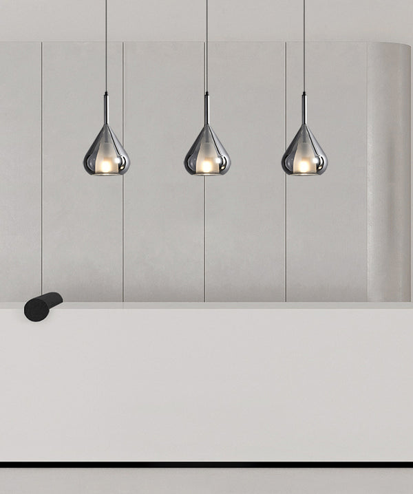 Creative water drop glass chandelier