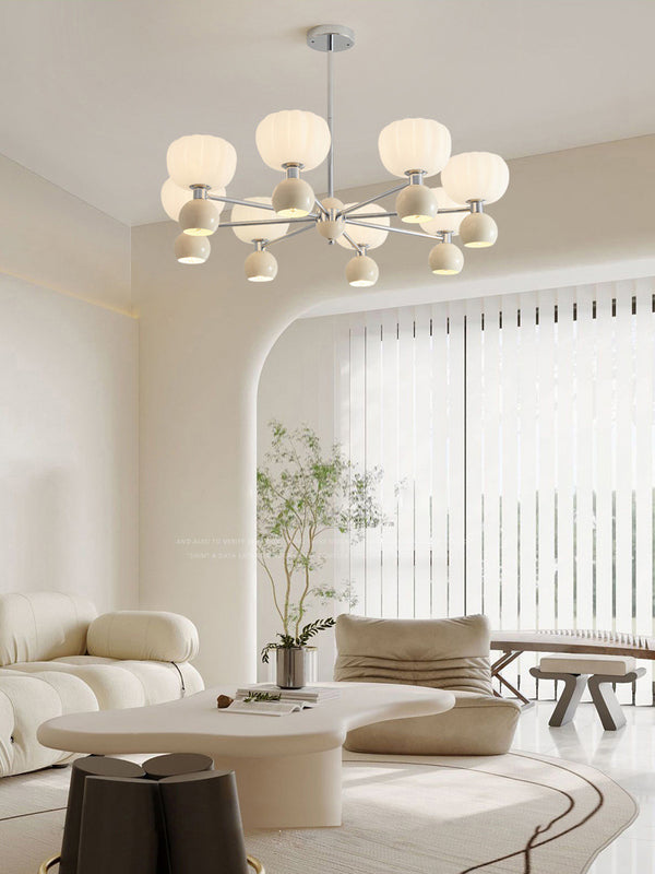 Pumpkin Shaped Magic Bean Chandelier