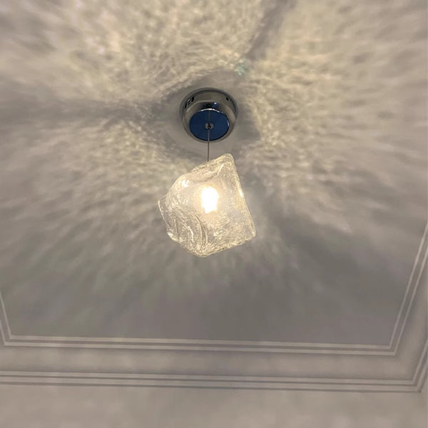 Lustre de glace créatif