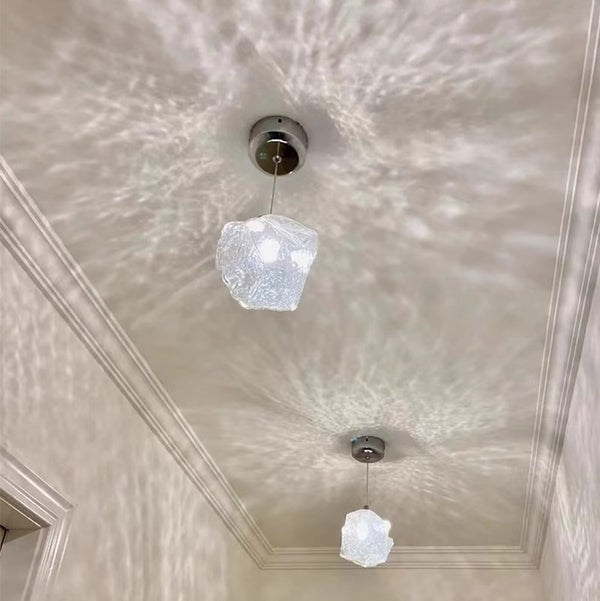 Lustre de glace créatif