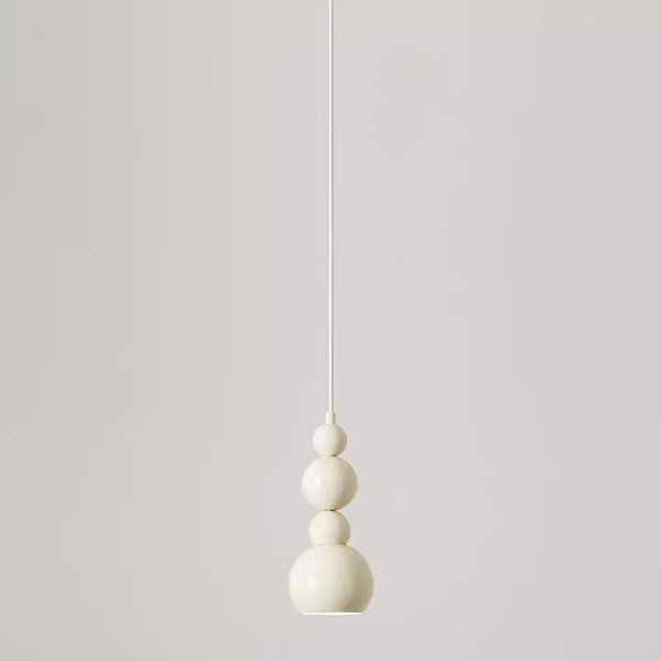 Kreativer Kronleuchter im cremefarbenen Stil mit Kürbislampe