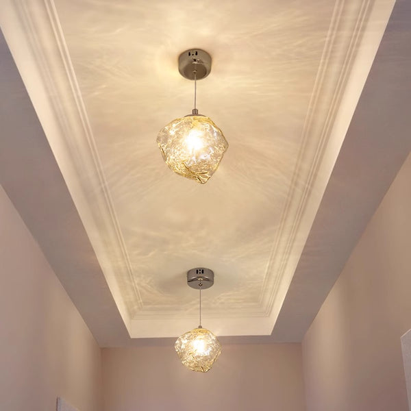 Lustre de glace créatif