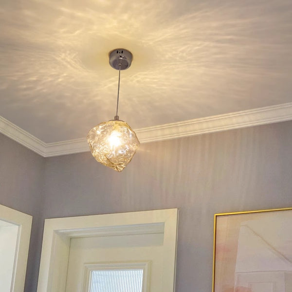 Lustre de glace créatif