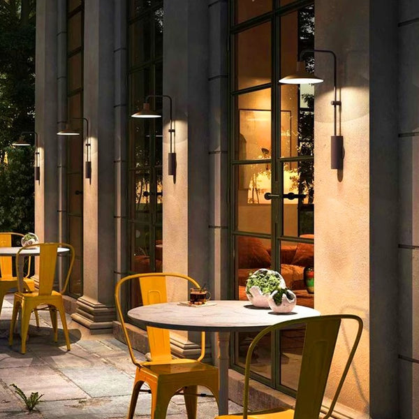 Outdoor household waterproof LED wall light