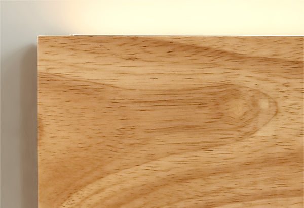 LED-Wandleuchte aus Massivholz im japanischen Stil