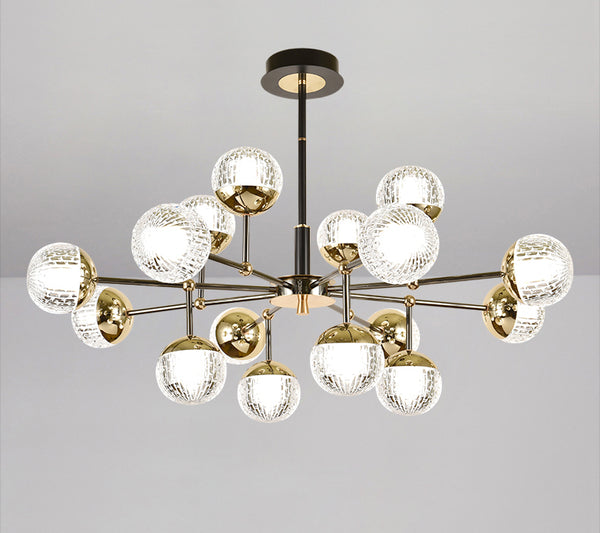 Light luxury spherical magic bean chandelier