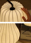Cream style pear floor lamp