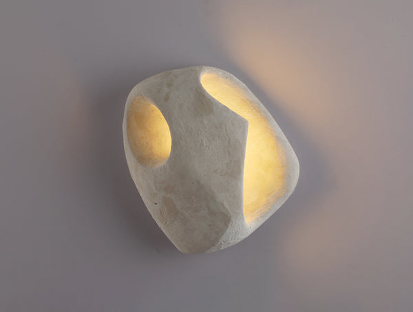 Wabi-sabi style wall lamp