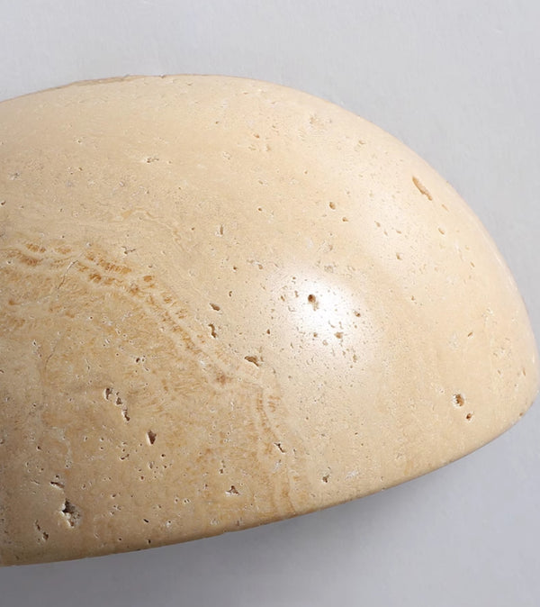 Yellow Travertine Bedroom Wall Lamp