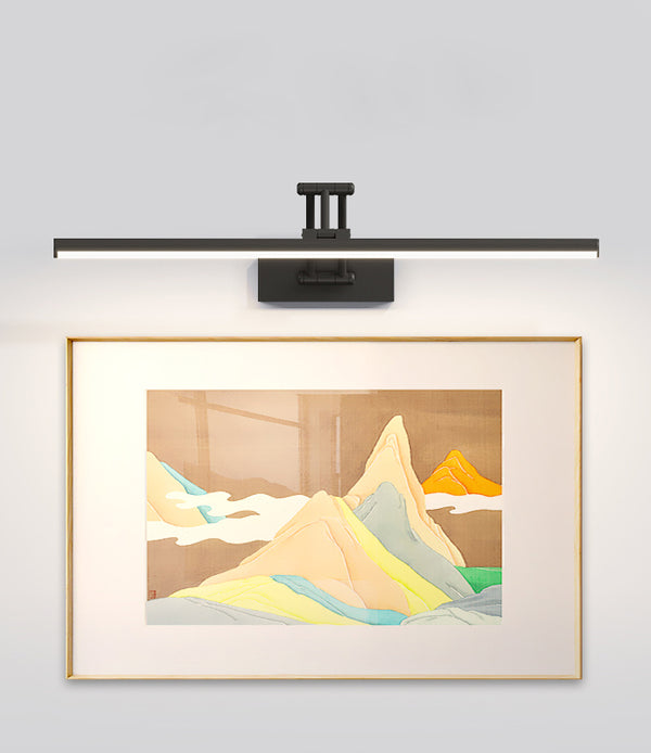 Bathroom mirror wall light