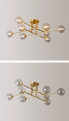 Nordic simple magic beans chandelier