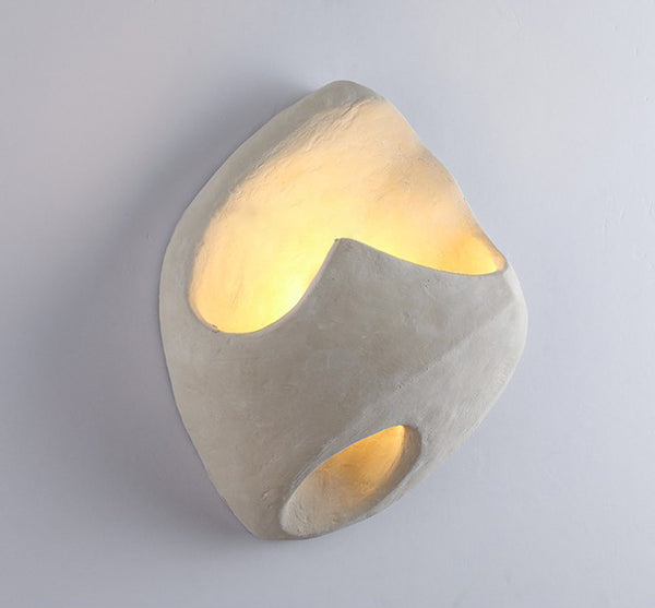 Wabi-sabi style wall lamp