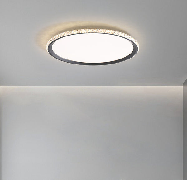 French crystal ceiling lamp
