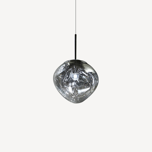Lustre design en lave
