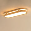 Solid wood LED ceiling light strip