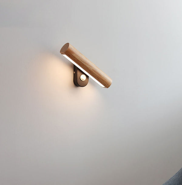 Lampe murale rotative de chevet de chambre nordique