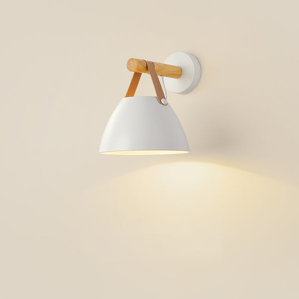 Lampe murale simple de chevet de chambre à coucher