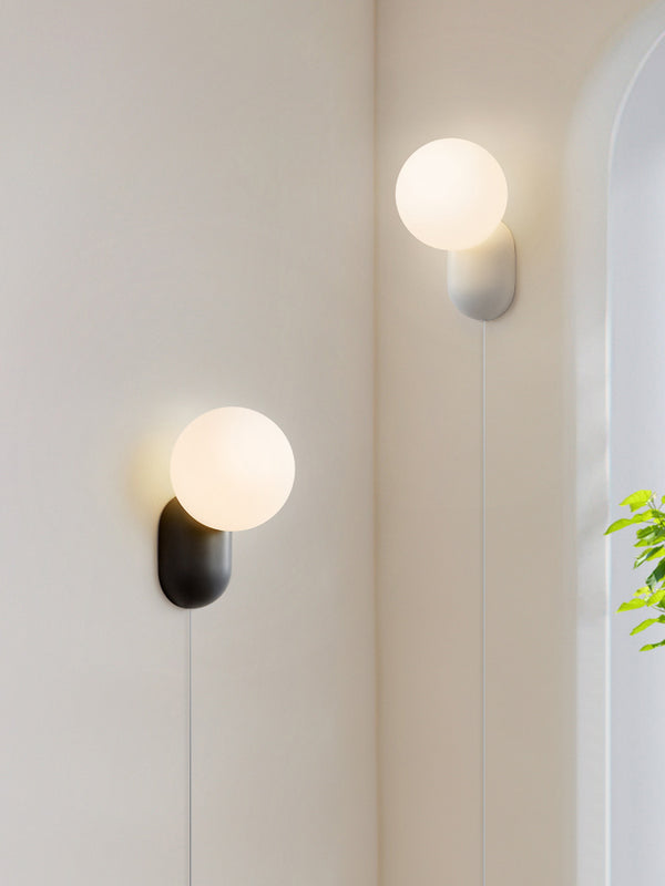 Applique murale de chambre de style nordique crème