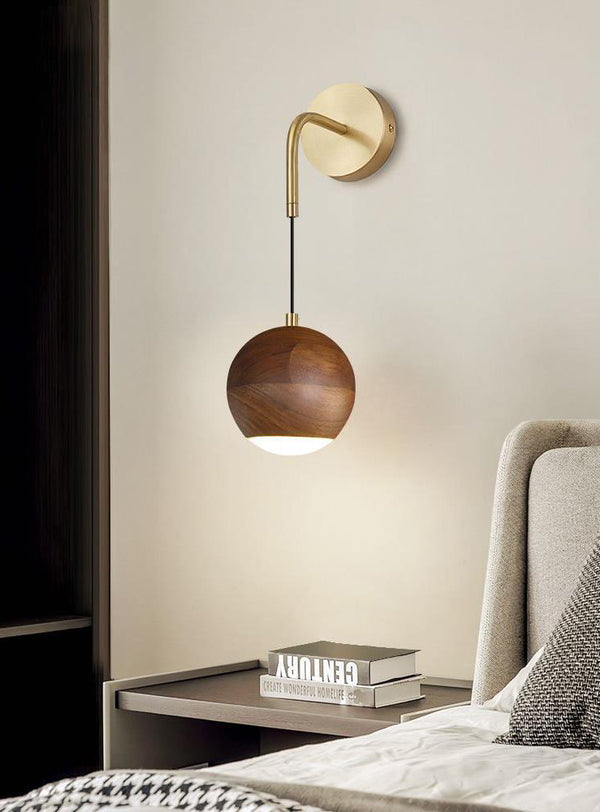 Applique murale de luxe de style chinois pour chambre à coucher