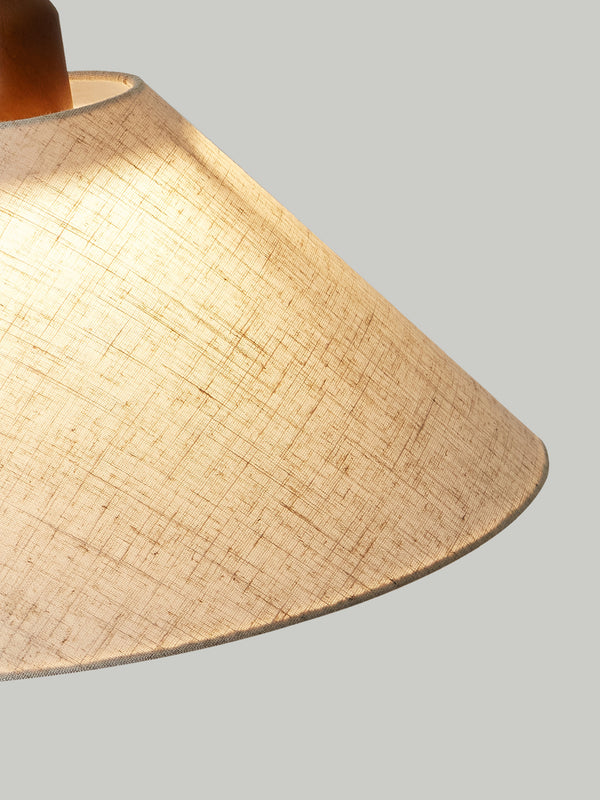 Lustre de restaurant rétractable de style Wabi-sabi