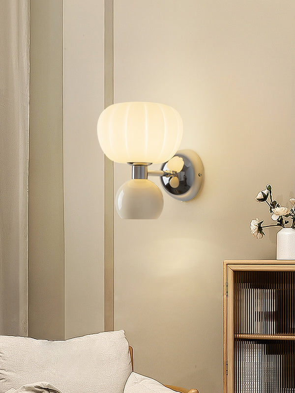 Creative pumpkin shape wall lamp