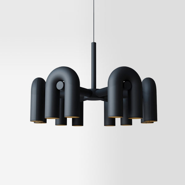 Creative U-shaped chandelier