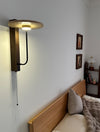 Japanese style retro bedside wall lamp